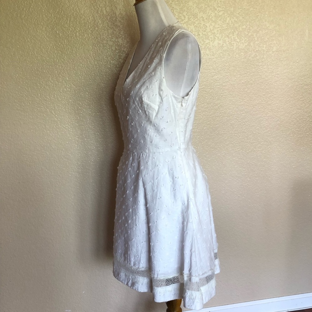 RACHEL Rachel Roy White Lace A-Line Dress S - Picture 2 of 8